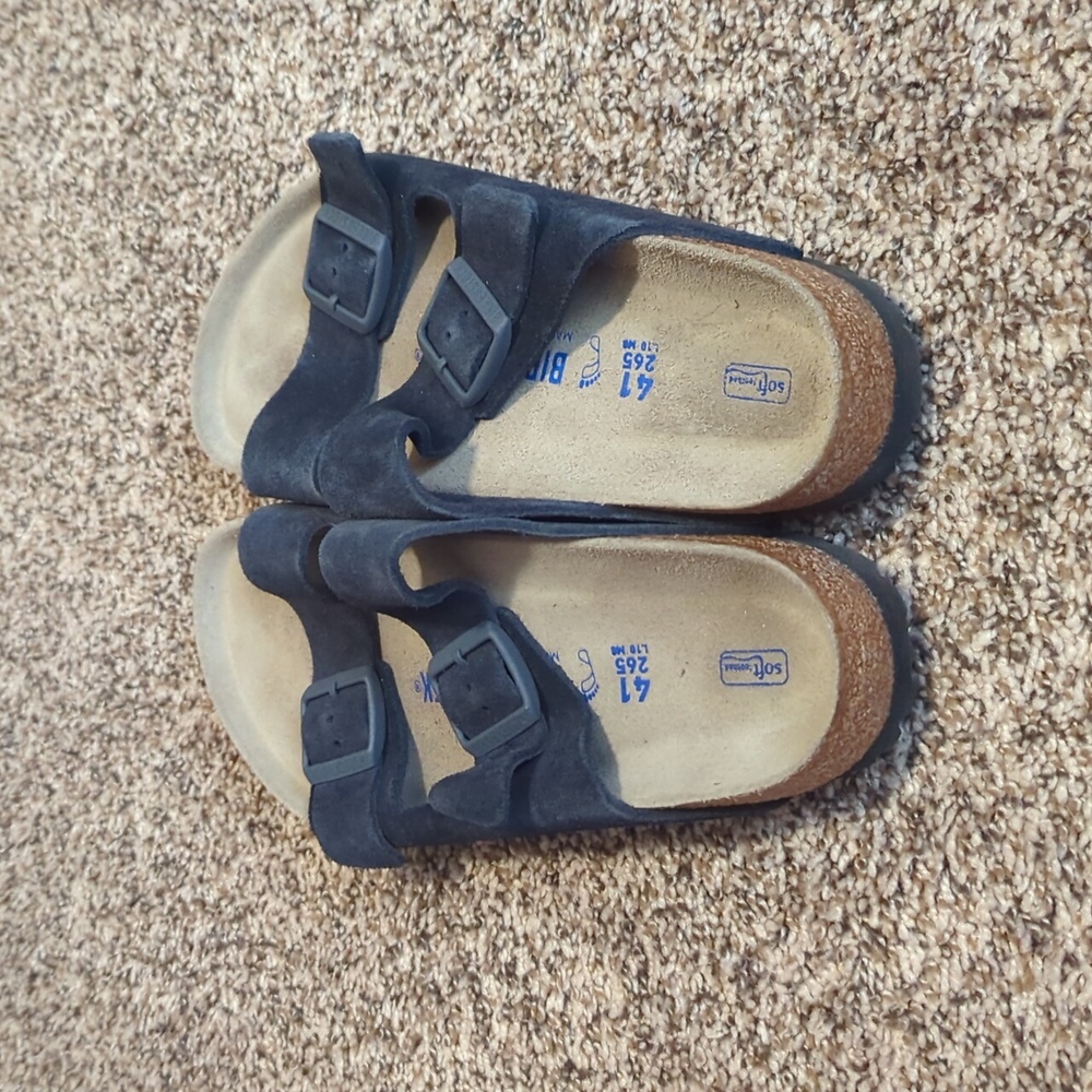 Birkenstock Arizona Soft Footbed Suede Sandal - Picture 2 of 7